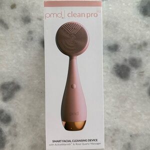PMD Clean Pro Facial Cleansing Device - Pink and Gold Rose Quartz